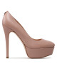 Guess Обувки на ток Cador FL8CDR LEA08 NUDE - Mera.bg