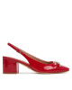 Guess Обувки на ток FLTCL2 PAF05 Червен - Mera.bg