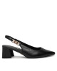 Guess Сандали FLPZA3 LEA05 Черен - Mera.bg