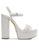 Guess Сандали Gabelle FL6GLL ELE03 WHITE - Mera.bg