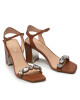 Guess Сандали Maliny FL6MLY LEA03 CUOIO - Mera.bg