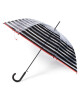 Happy Rain Чадър Long Ac 40985 Clear Black/Red Stripes - Mera.bg