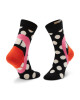 Happy Socks Чорапи дълги детски KLAU01-0200 Черен - Mera.bg
