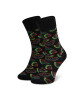 Happy Socks Дълги чорапи unisex WAT01-9300 Черен - Mera.bg