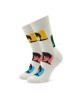 Happy Socks Дълги чорапи unisex The Beatles BEA01-1300 Бежов - Mera.bg