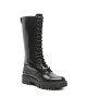 Hugo Ботуши Axel Mid Boot 50481211 10222481 01 Черен - Mera.bg