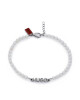 HUGO Гривна E-Smallpearl-Bra 50544521 Бял - Mera.bg