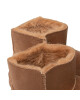 HYPE Обувки Womens Slipper Boot YWBS-002 Tan - Mera.bg