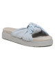 Inuikii Чехли Women Knot Leather 70104-061 Blue - Mera.bg