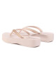 Ipanema Джапанки Mesh V Plat Fem 82764 Beige/Beige/Gold 23257 - Mera.bg