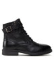 Jack&Jones Ботуши Jfwholland Leather 12217007 Black - Mera.bg