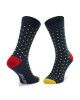 Jack&Jones Комплект 5 чифта дълги чорапи мъжки Jaccolorful Dots 12217619 Black/Navy Blaze - Mera.bg