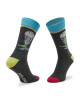 Jack&Jones Комплект 5 чифта дълги чорапи мъжки Jacmelting Skull Sock 5-Pack 12205273 Black/Safety Yel - Mera.bg