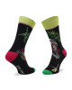 Jack&Jones Комплект 5 чифта дълги чорапи мъжки Jacmelting Skull Sock 5-Pack 12205273 Black/Safety Yel - Mera.bg