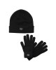 Jack&Jones Комплект шапка и ръкавици 12168383 Black 3739908 - Mera.bg