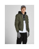 Jack&Jones Комплект шапка и ръкавици 12168383 Сив - Mera.bg