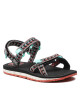 Jack Wolfskin Сандали Outfresh Sandal W 4039461 Black/Aquamarine - Mera.bg
