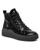 Jana Боти 8-25260-41 Black Patent 018 - Mera.bg