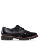 Jana Оксфордки 8-23760-29 Black Structur 008 - Mera.bg