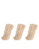 Jenny Fairy Комплект 3 чифта терлик дамски 4WB-002-AW23 (3-pack) Бежов - Mera.bg