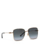 Jimmy Choo Слънчеви очила HESTER/S Black/Gold 2M2 - Mera.bg