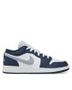 Jordan Сникърси Nike Air 1 Low (GS) 553560 141 Тъмносин - Mera.bg