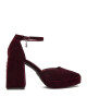 Juicy Couture Обувки на ток EO-W2SH59501A Бордо - Mera.bg