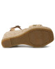 Kanna Еспадрили 21KV21056 Rafia Natural/Camel - Mera.bg