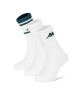 Kappa Дълги чорапи KR_SUPERT_SS25 (3-PACK) Бял - Mera.bg