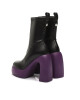 KARL LAGERFELD Боти KL33750 Black PU w/Purple - Mera.bg