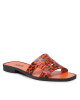 KARL LAGERFELD Чехли KL80404 Orange Lthr w/Black - Mera.bg