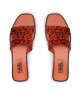 KARL LAGERFELD Чехли KL80404 Orange Lthr w/Black - Mera.bg
