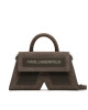 KARL LAGERFELD Дамска чанта 230W3176 Dark Taupe 767 - Mera.bg