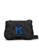 KARL LAGERFELD Дамска чанта 236J3026 J113 AOP Washed Black - Mera.bg
