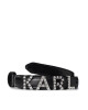 KARL LAGERFELD Дамски колан 230W3104 Black 999 - Mera.bg