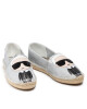 KARL LAGERFELD Еспадрили KL80111 Silver Canvas - Mera.bg