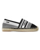 KARL LAGERFELD Еспадрили KL80175 White Knit Textile W/Black - Mera.bg