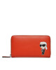KARL LAGERFELD Голям дамски портфейл 230W3213 A497 Poppy Red - Mera.bg
