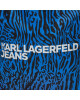 Karl Lagerfeld Jeans Дамска чанта 240J3901 Blue Animal Print - Mera.bg