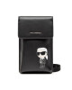 KARL LAGERFELD Чантичка за телефон 230W3217 Черен - Mera.bg