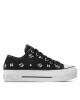 KARL LAGERFELD Кецове KL60415 Black Canvas - Mera.bg