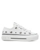 KARL LAGERFELD Кецове KL60415E White Canvas - Mera.bg
