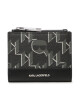 KARL LAGERFELD Малък дамски портфейл 230W3226 Black - Mera.bg