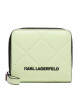KARL LAGERFELD Малък дамски портфейл 230W3249 Зелен - Mera.bg