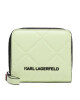 KARL LAGERFELD Малък дамски портфейл 230W3249 Зелен - Mera.bg