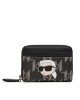KARL LAGERFELD Малък дамски портфейл 245W3223 Черен - Mera.bg