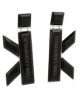 KARL LAGERFELD Обеци с клипс 221W3931 Black - Mera.bg