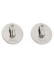 KARL LAGERFELD Обеци с клипс 226W3947 Silver - Mera.bg