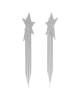 KARL LAGERFELD Обеци с клипс 230W3917 Silver A290 - Mera.bg