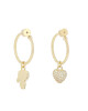 KARL LAGERFELD Обици 230W3928 Gold A780 - Mera.bg
